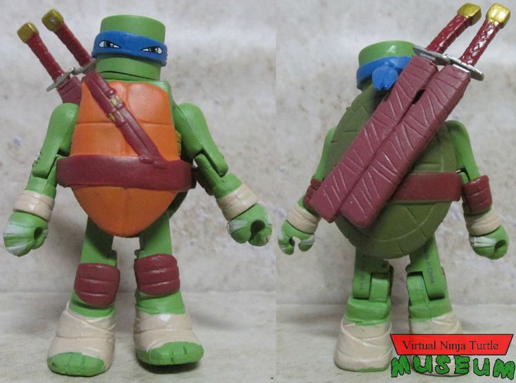 Leonardo front and back