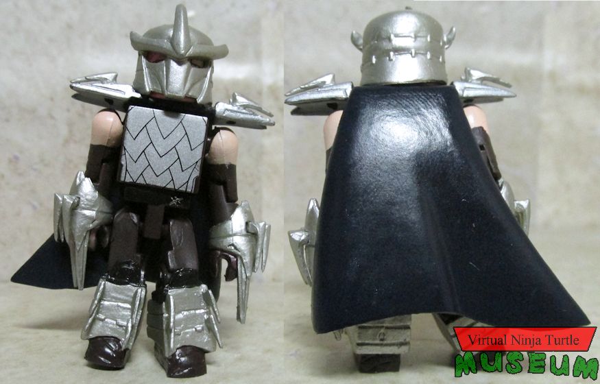 Shredder front and back