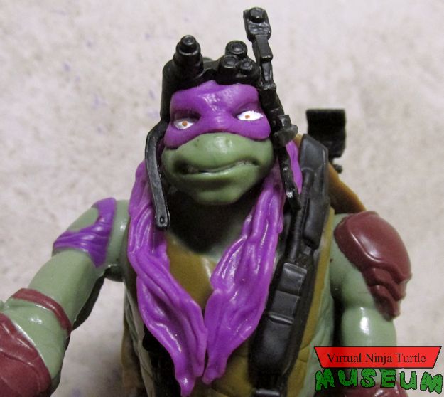 Combat Warrior Donatello close up
