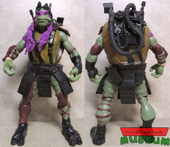 Giant Donatello front and back
