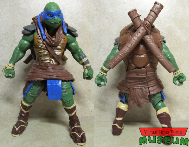 Leonardo front and back