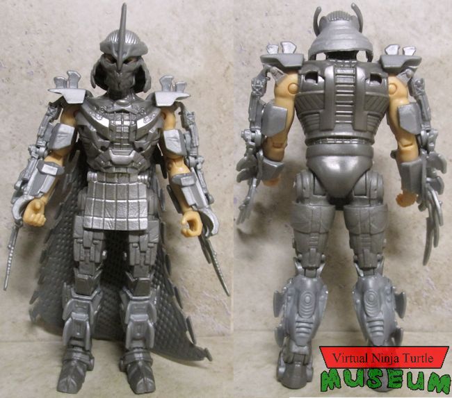 Shredder front and back