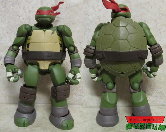 Revoltech Raphael front and back