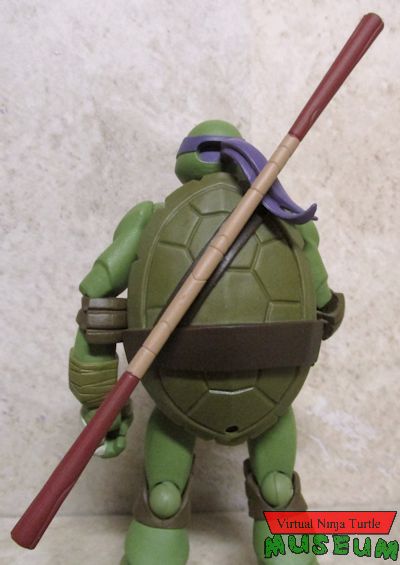 Revoltech Donatello with bo on back