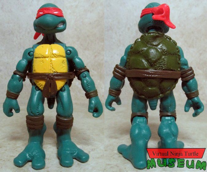 Original Comic Book Raphael front and back