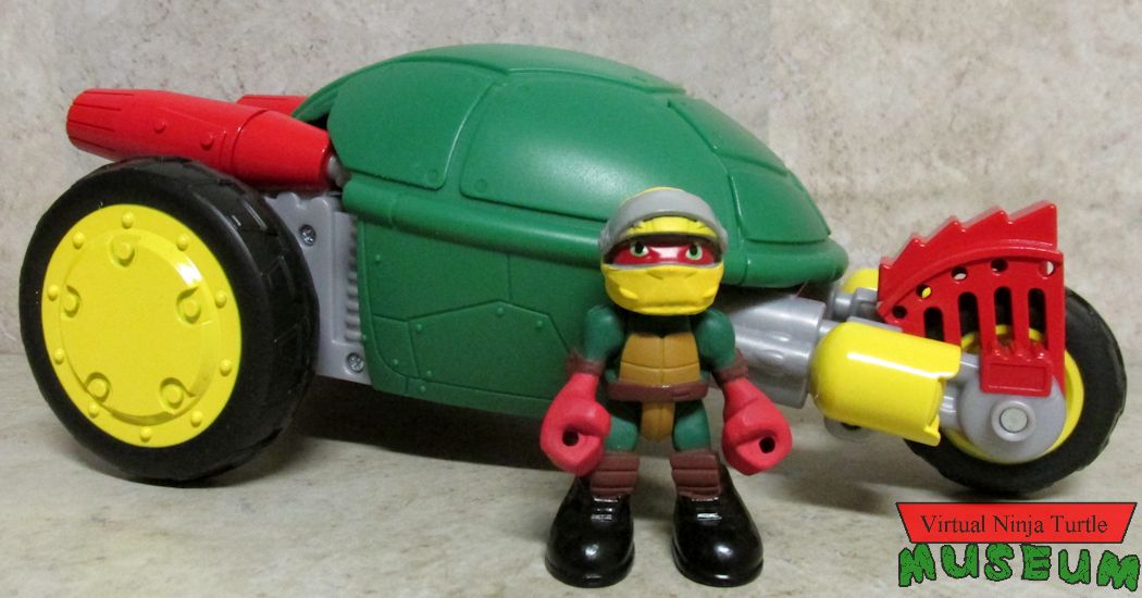 Racer Raph with Stealth Bike