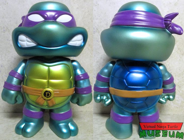 Metallic Donatello front and back