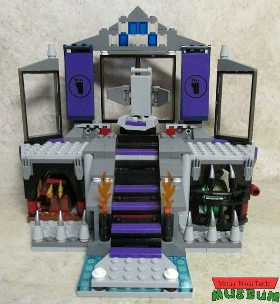 Shredder's lair front view
