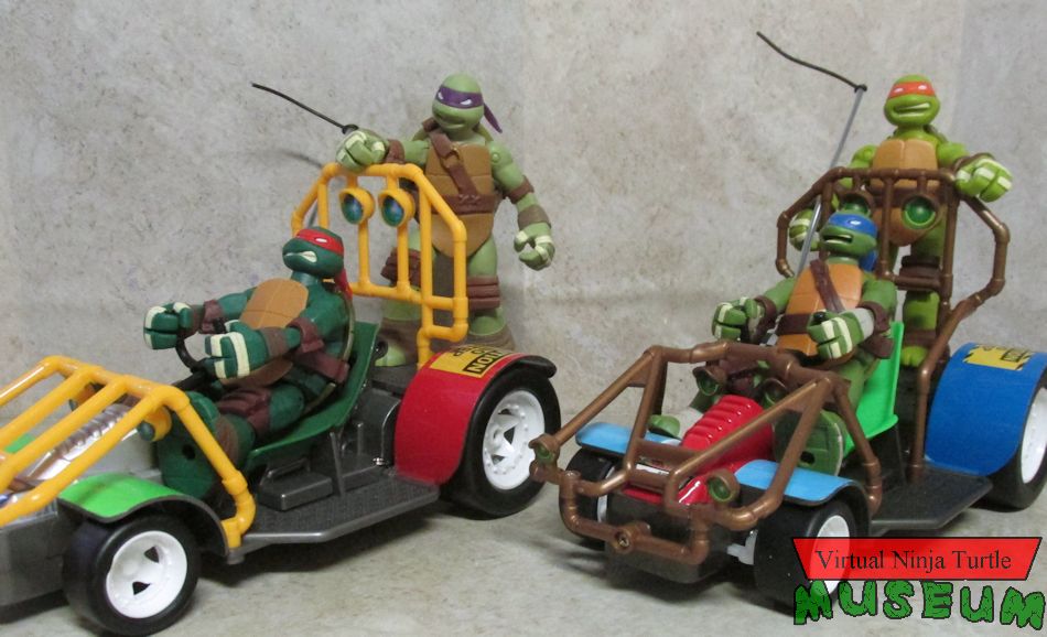 RC Patrol Buggies with Turtles