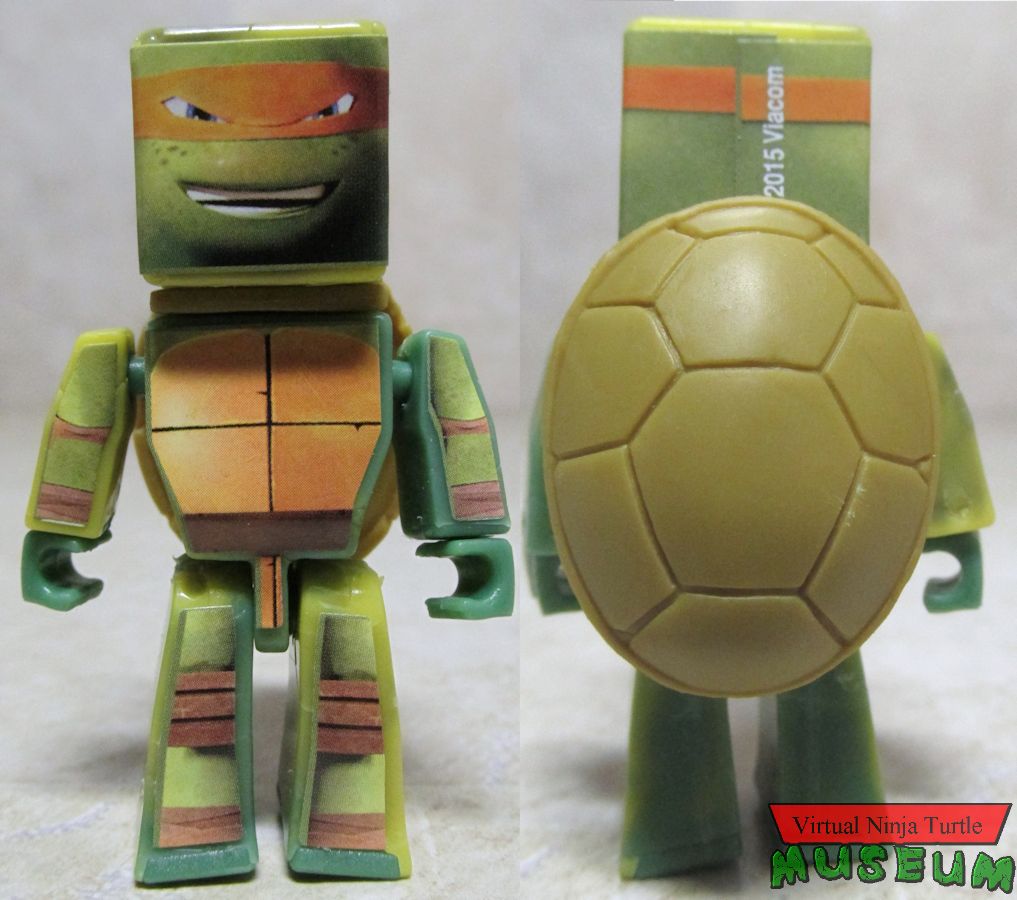 Deluxe Michelangelo front and back