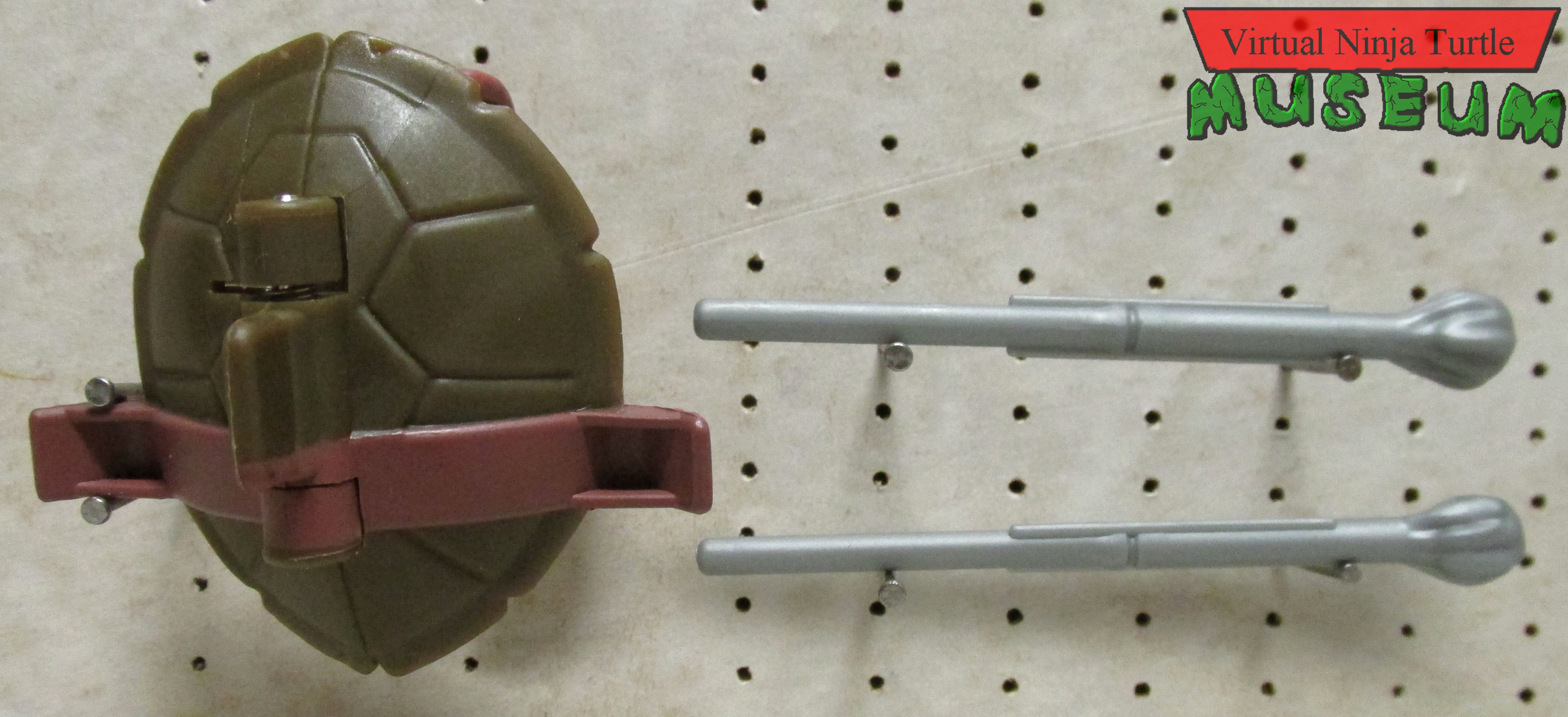 Battle Shell Raphael's shell and projectiles