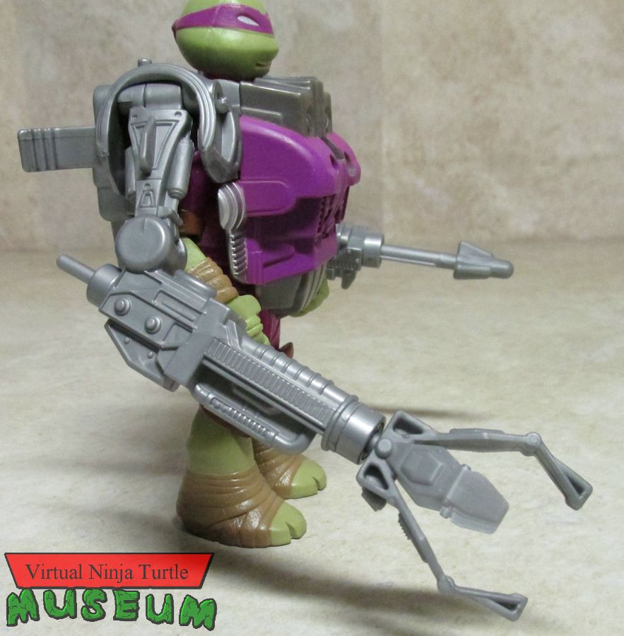 Donatello's battle shell right launcher