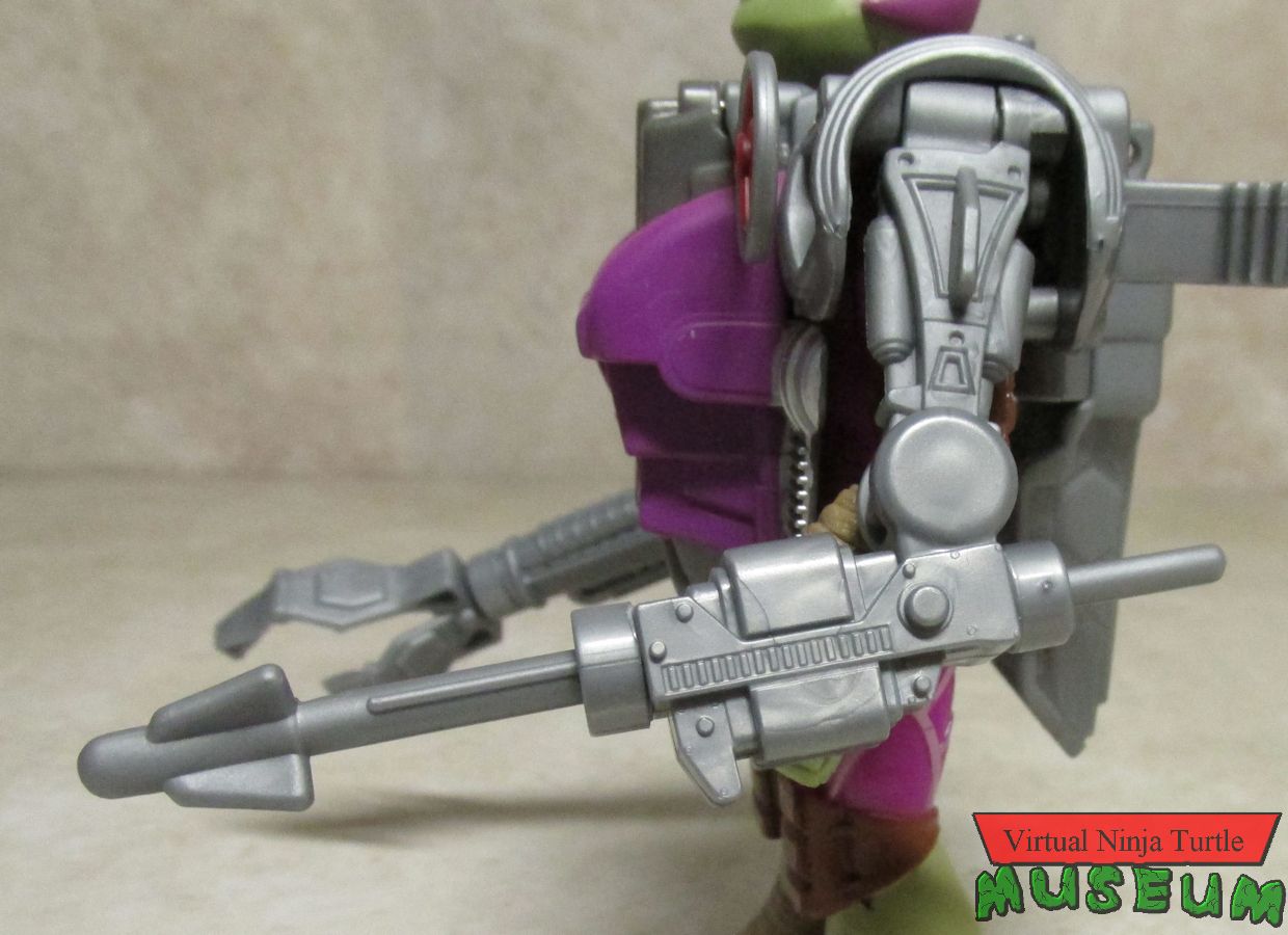 Donatello's battle shell left launcher