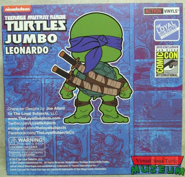 Jumbo Leonardo box back