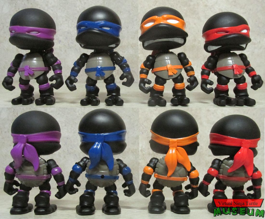 Stealth Turtles front and back