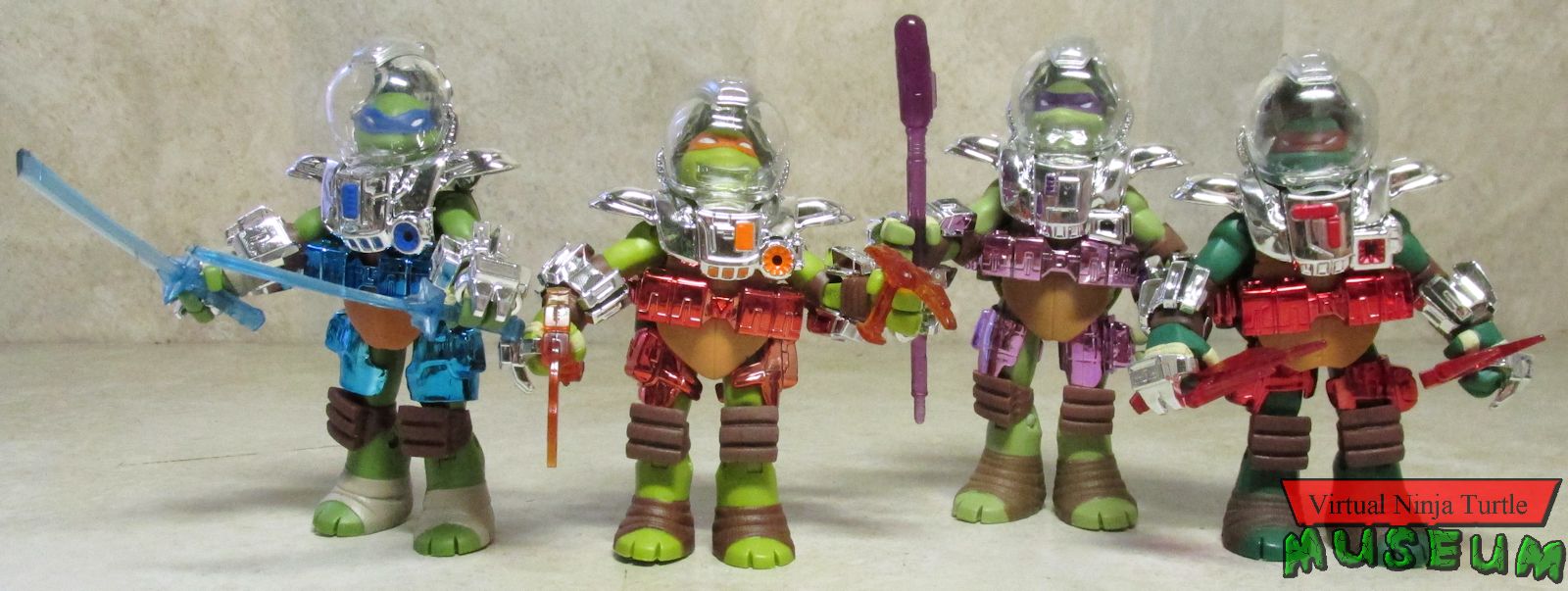 Metal Mutant Turtles in action
