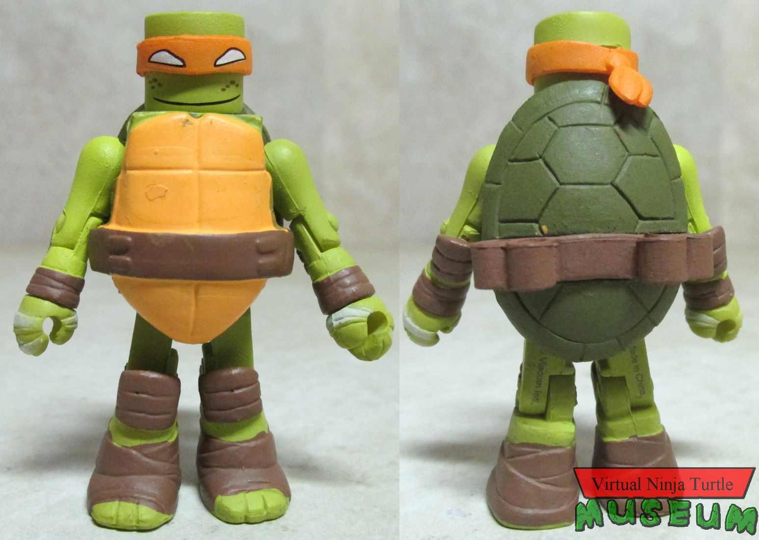 Sewer Gear Michelangelo front and back