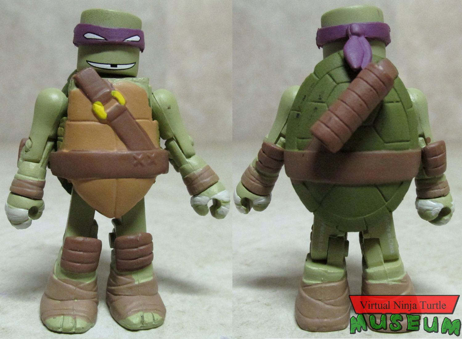 Sewer Donatello front and back