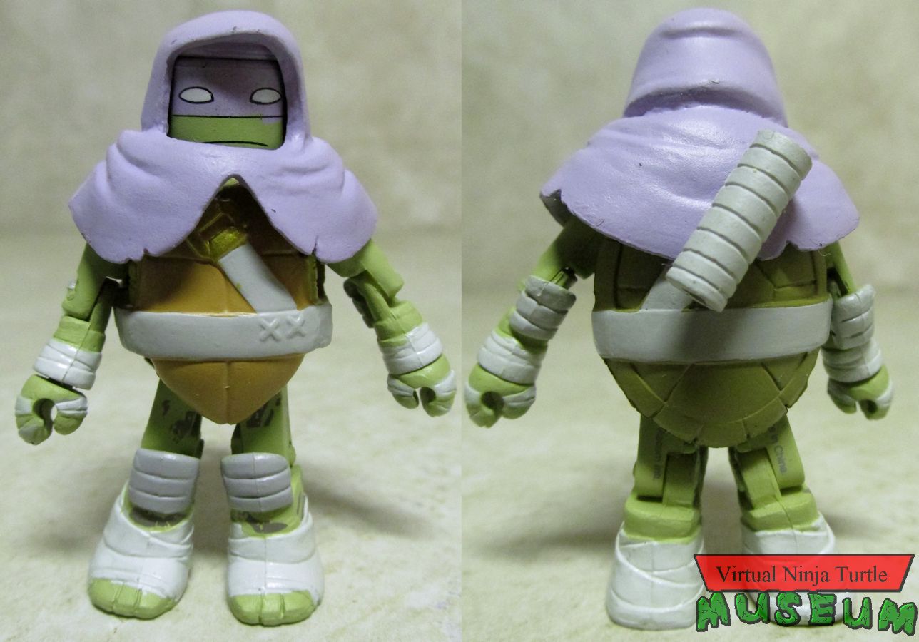 Vision Quest Donatello front and back