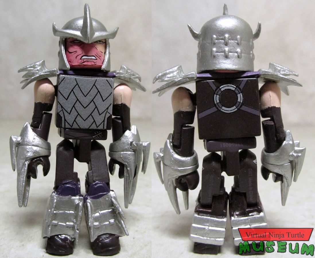 Battle-Ready Shredder front and back