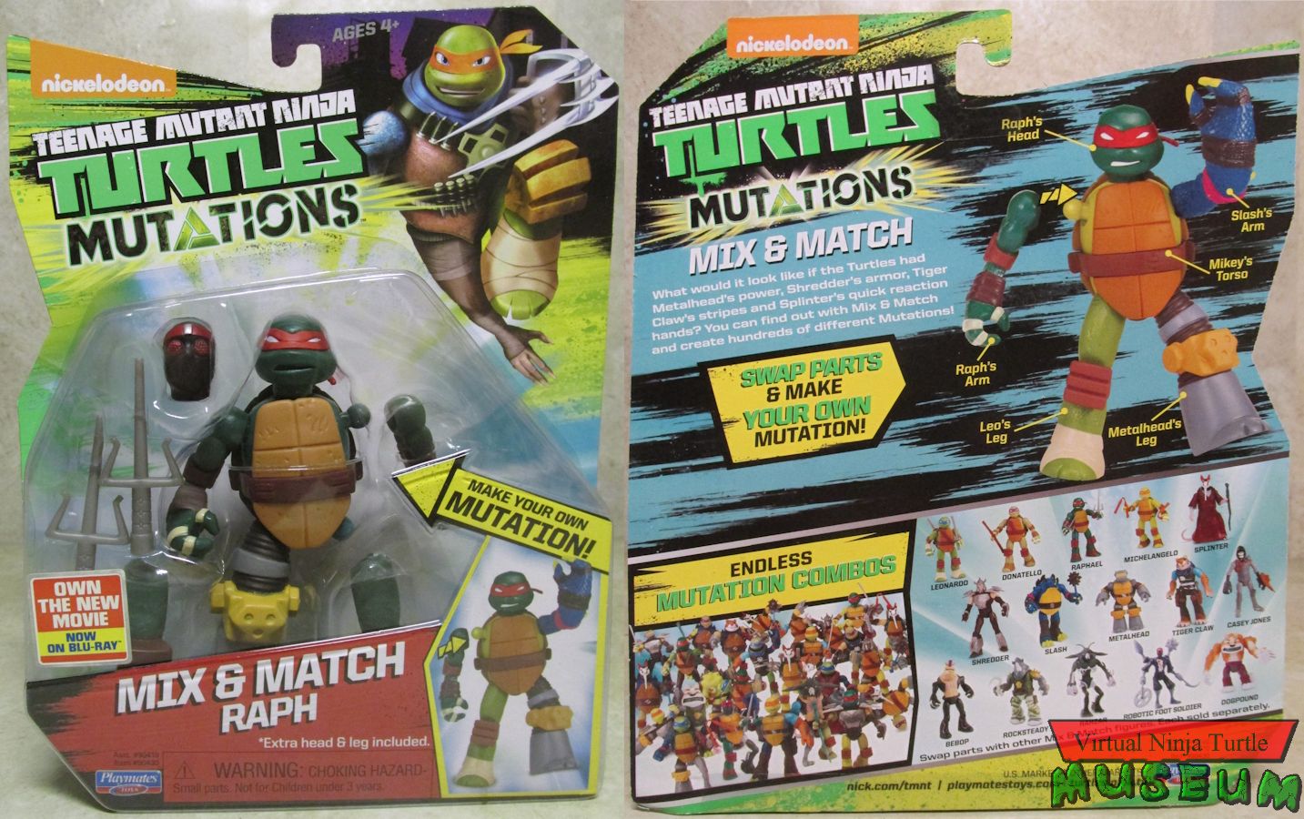 Supershredder Assortment card front and back