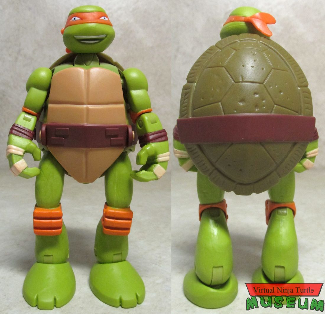 Ninja Turtle form Michelangelo front and back