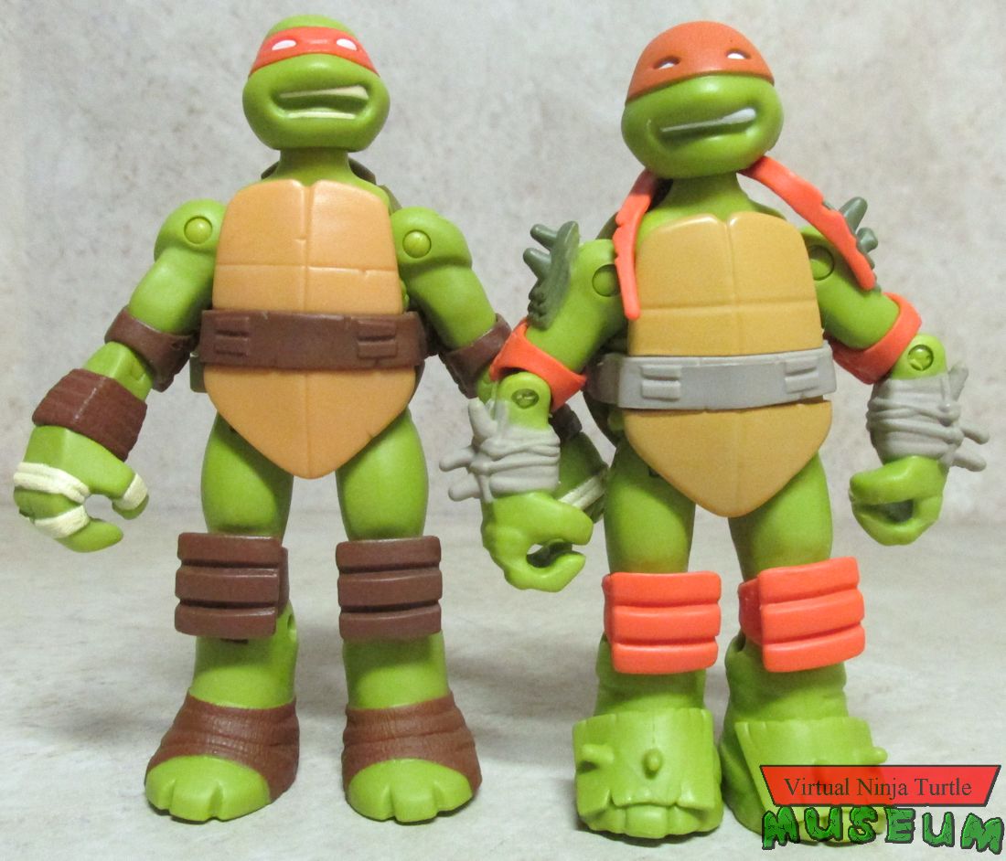 Mystic Michelangelo and Battle Shell Michelangelo