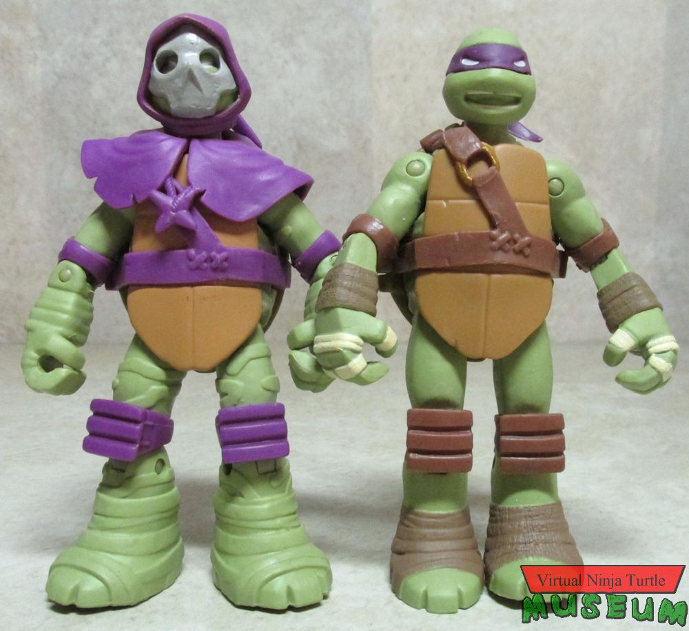 Mystic Donatello and Battle Shell Donatello