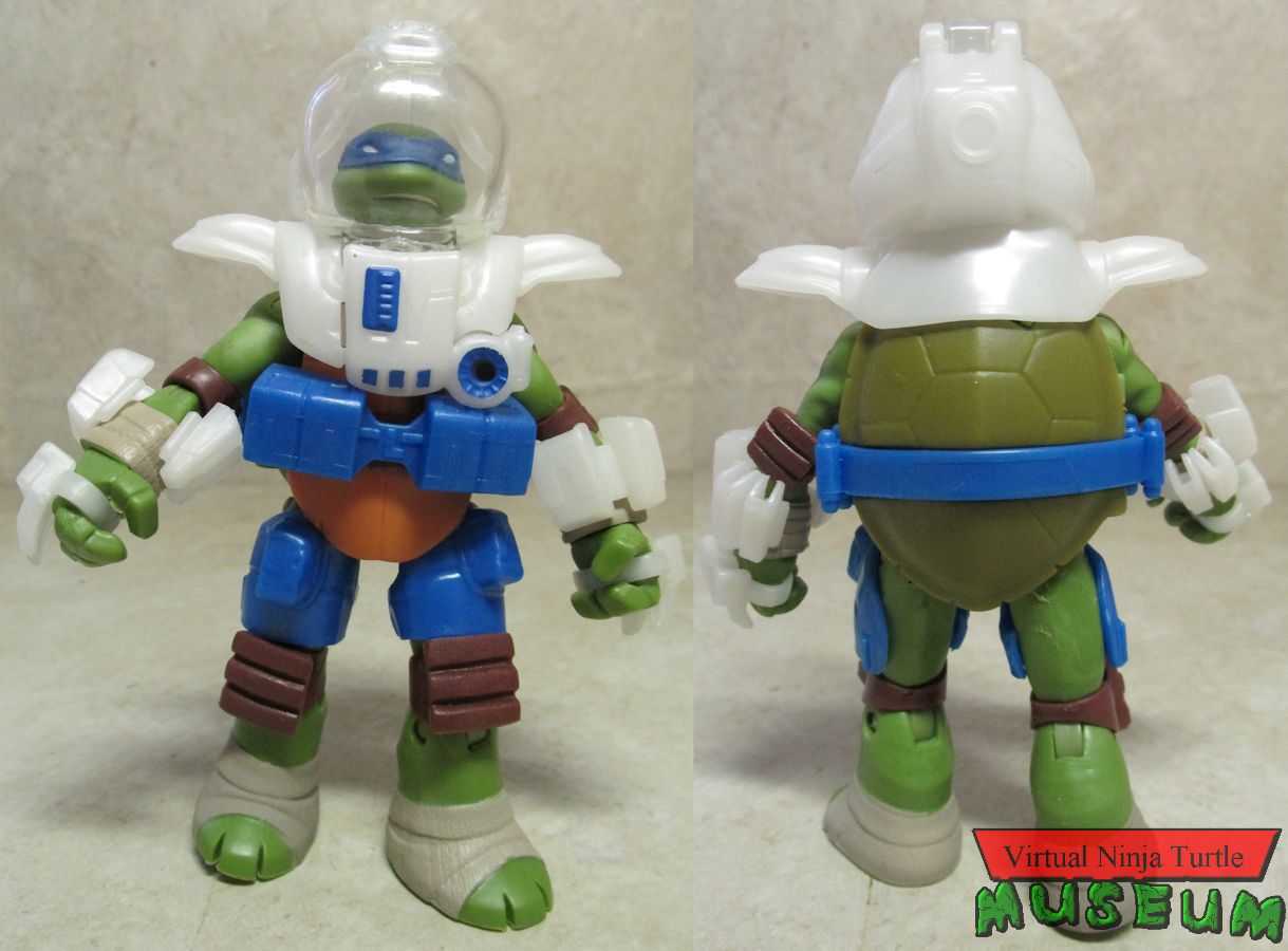 Dimension X Leonardo front and back