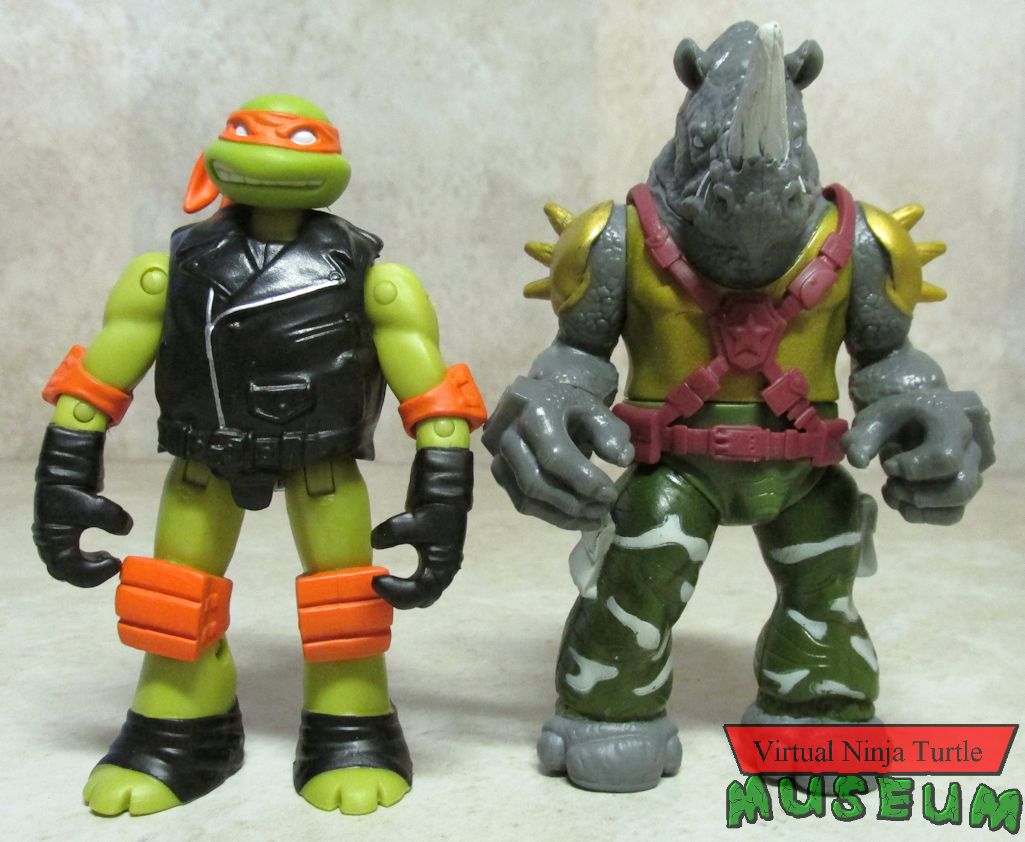 Michelangelo & Rocksteady