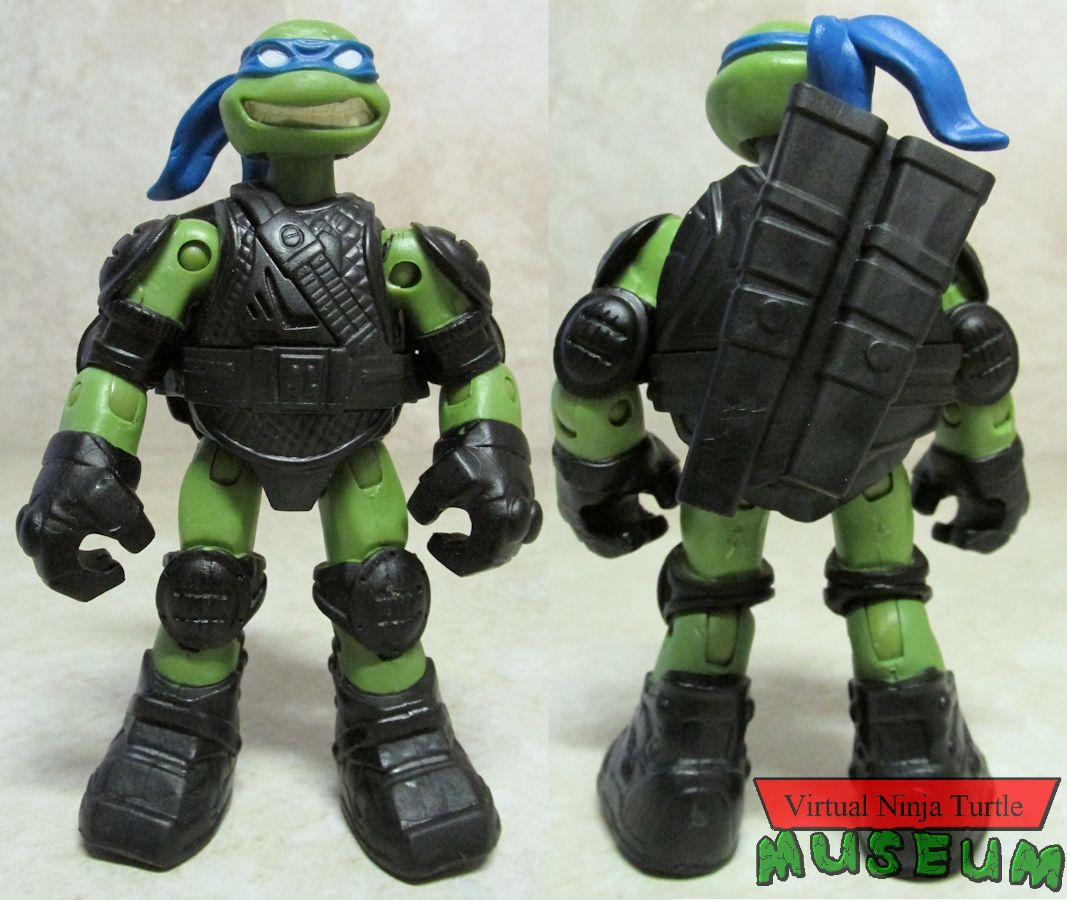 Leonardo front and back