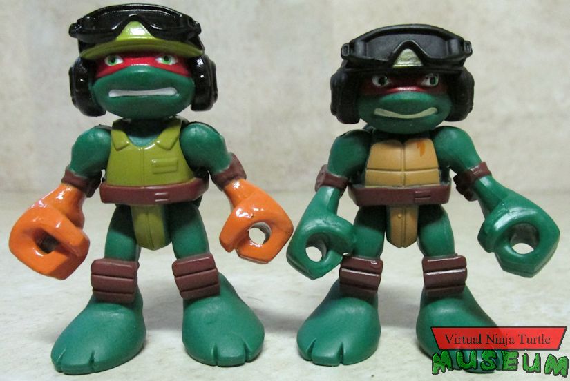 Raphael and Tank Commander Raph front