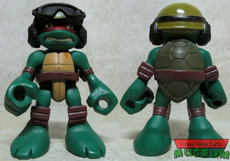 Raphael front and back