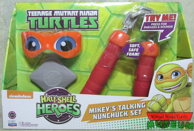 Mikey's Talking Nunchuck Set front