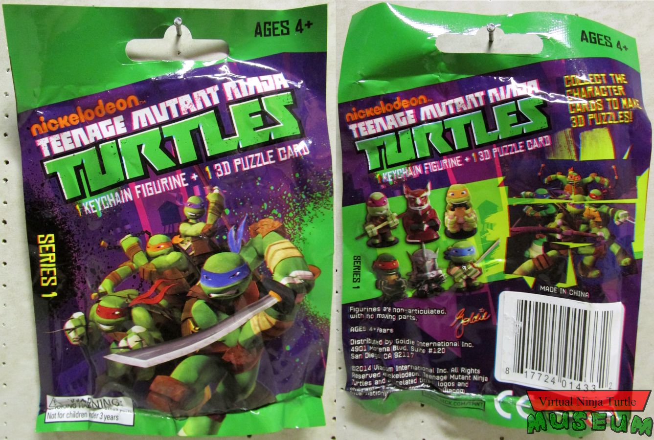 first blind bag front and back