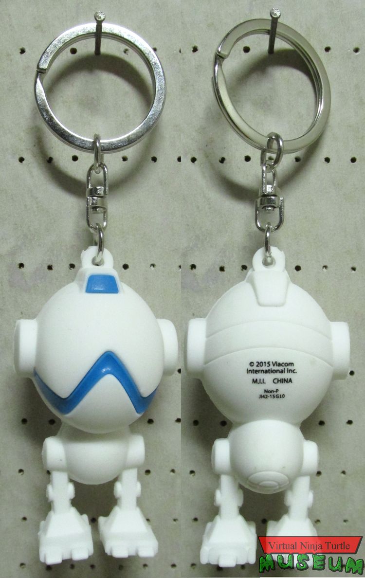 Monogram Mouser Keyring front and back