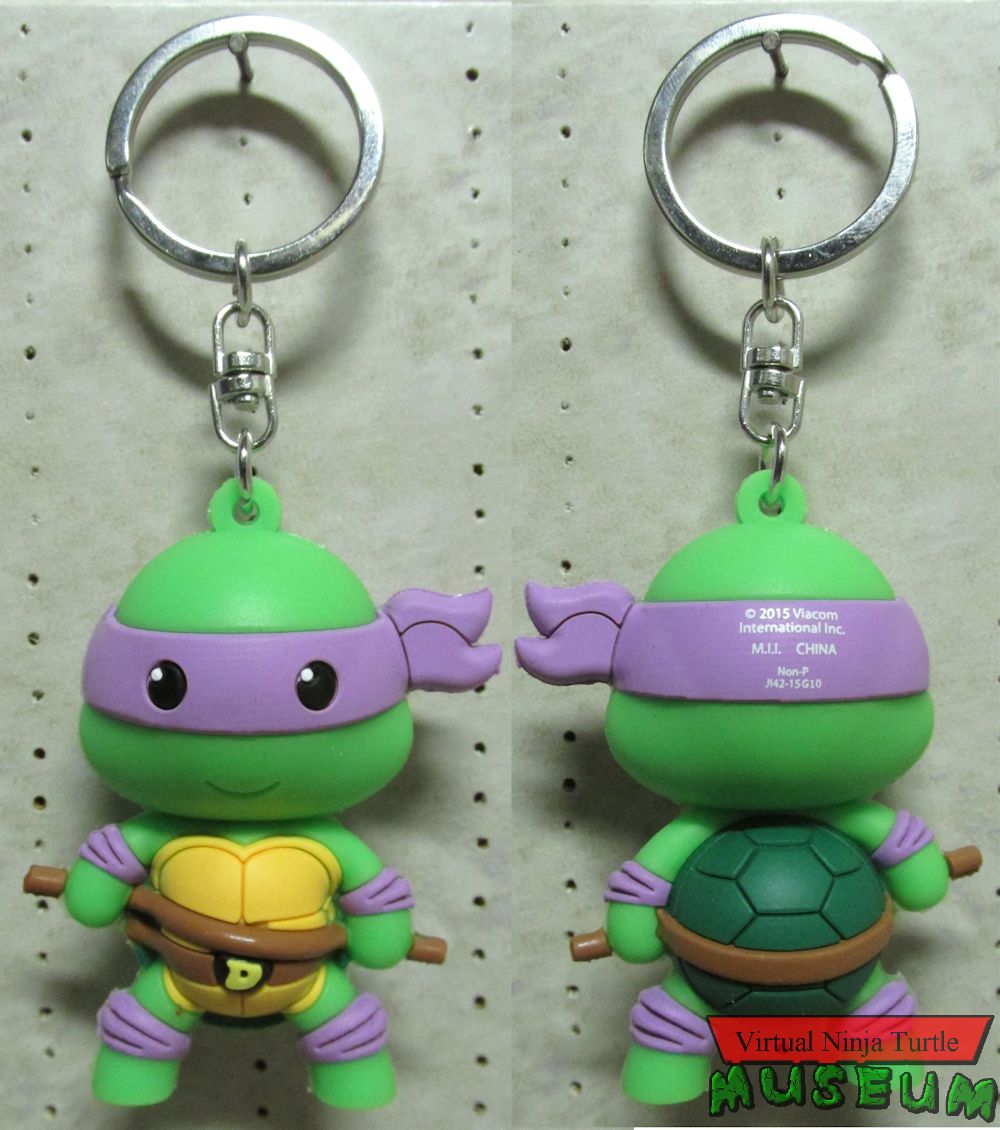 Monogram Donatello Keyring front and back