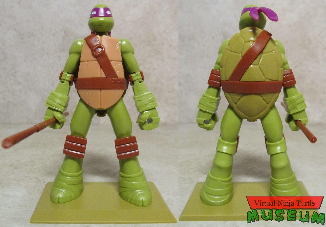 Donatello completed front and back