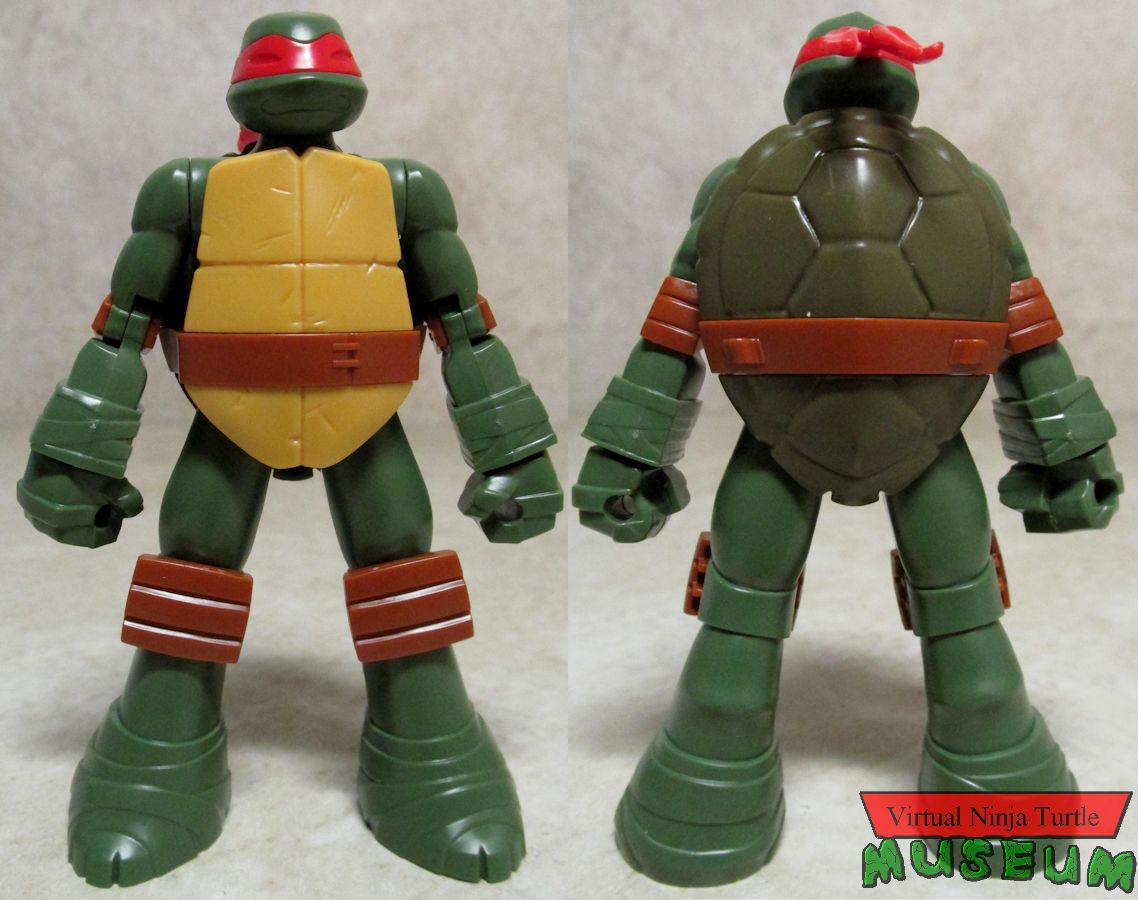 Raphael completed front and back