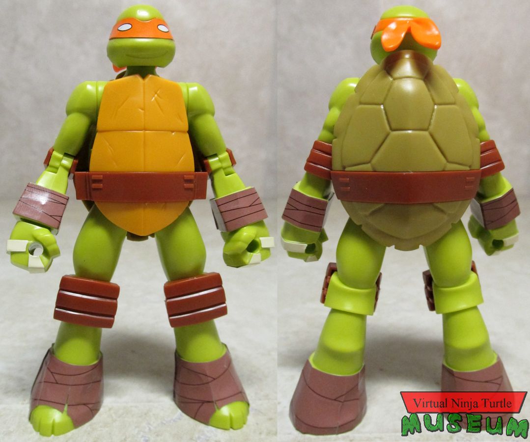 Michelangelo completed front and back