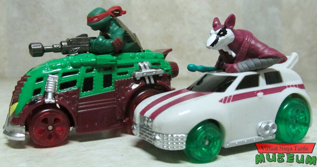 Raph in Shellraiser & Splinter in Rat Attack 2 Pack