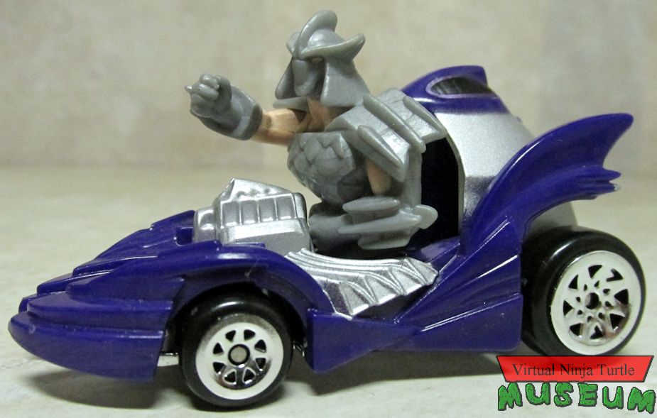 Shredder in Shreddermobile