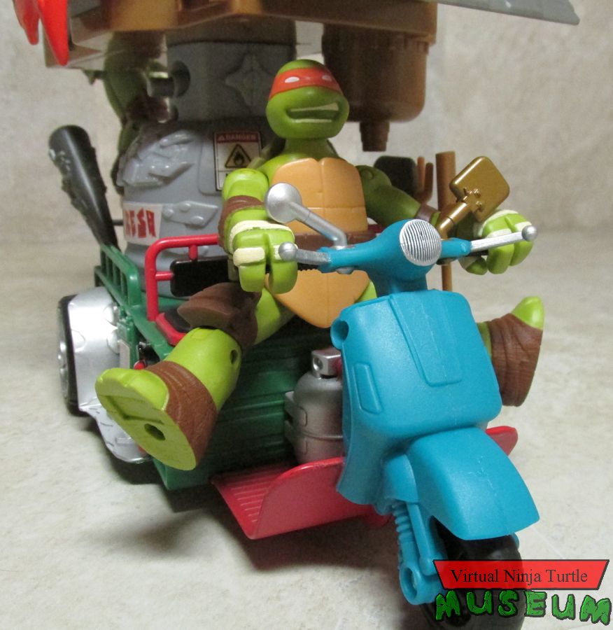 Michelangelo at the controls