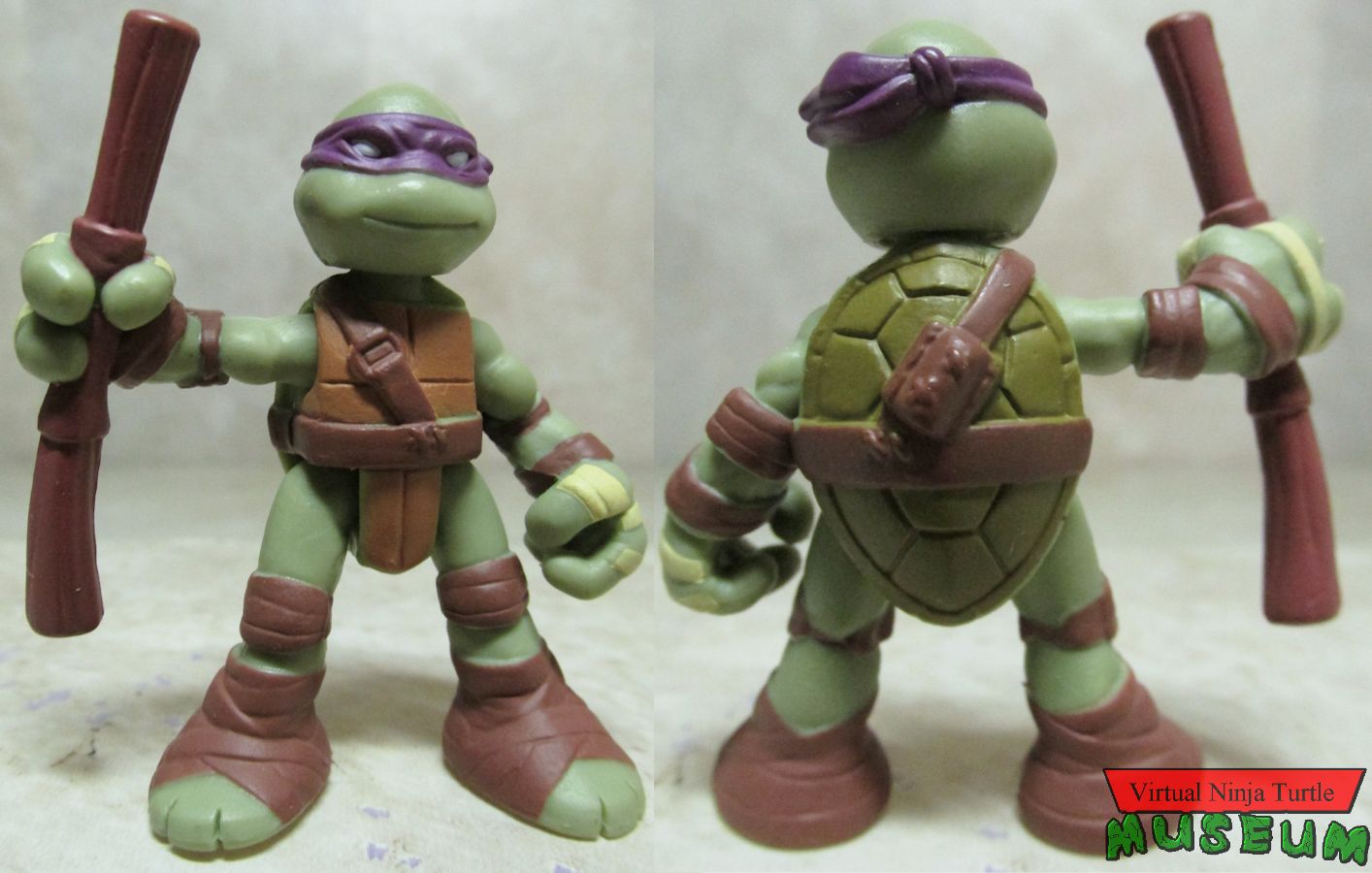 Donatello front and back