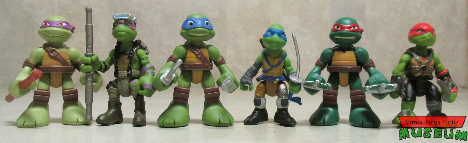 Movie Mini-figures verse Half-Shell Heroes