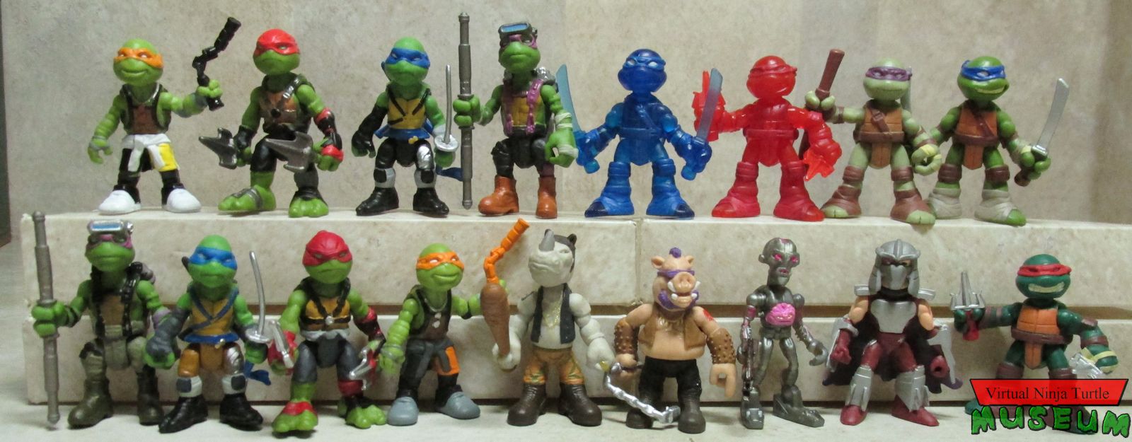 mini ninja turtle figures