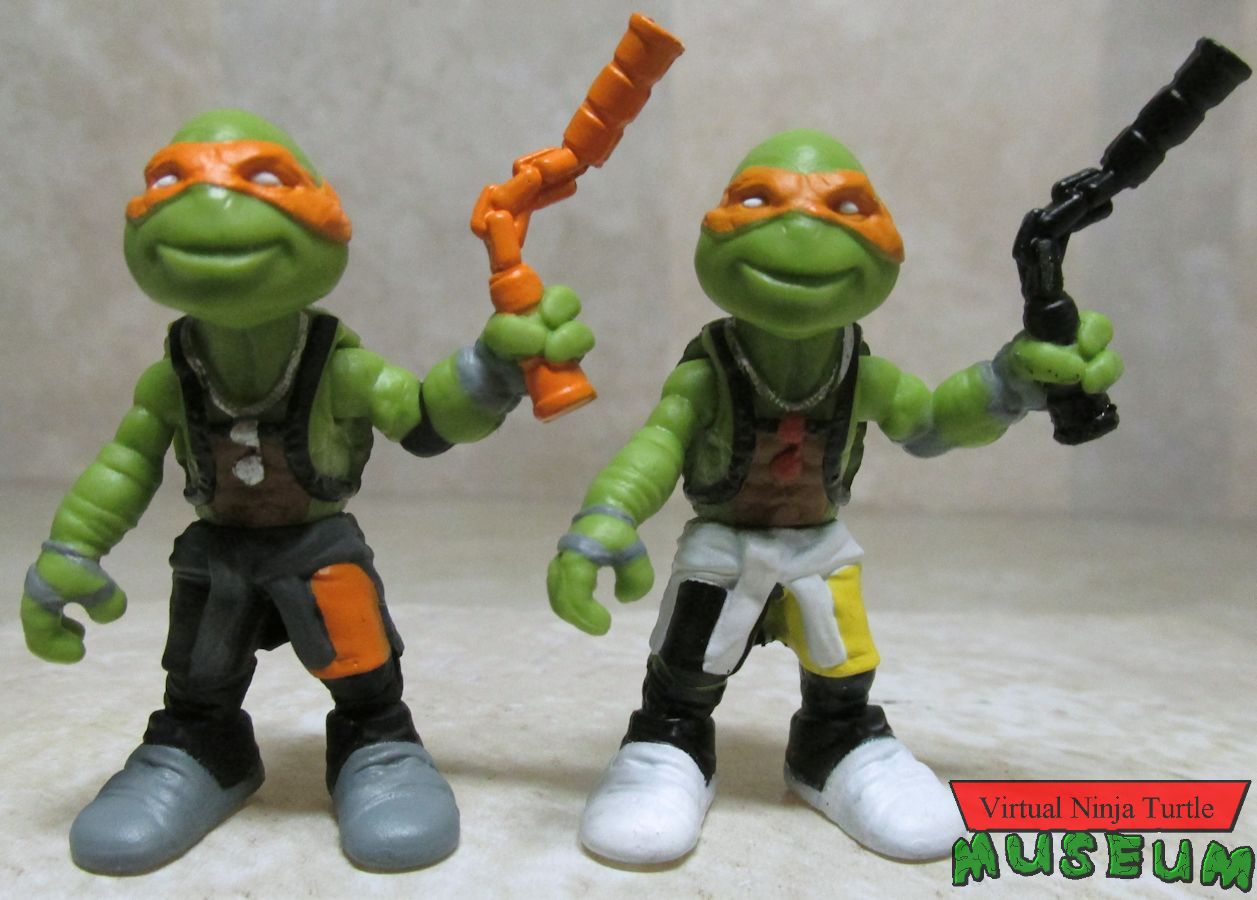 OotS Michelangelo and Shadow Ninja Michelangelo