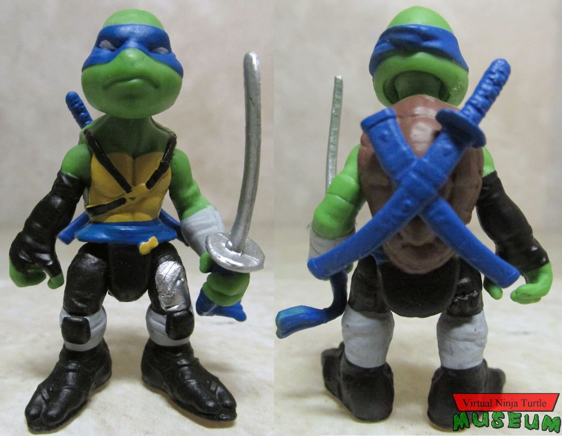 Shadow Ninja Leonardo front and back