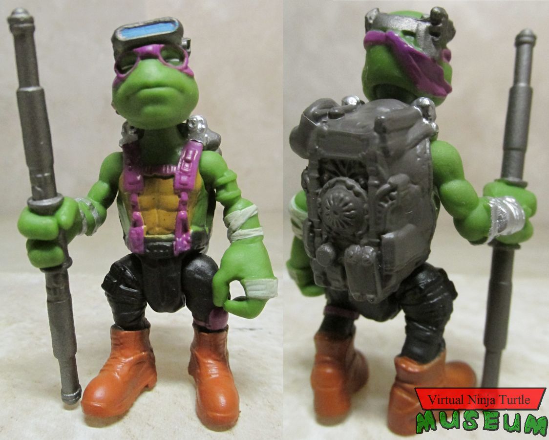 Shadow Ninja Donatello front and back
