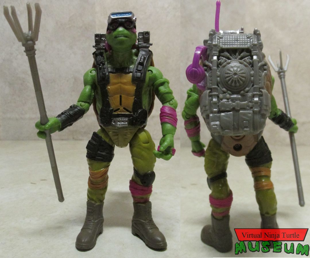 Battle Sounds Donatello front and back